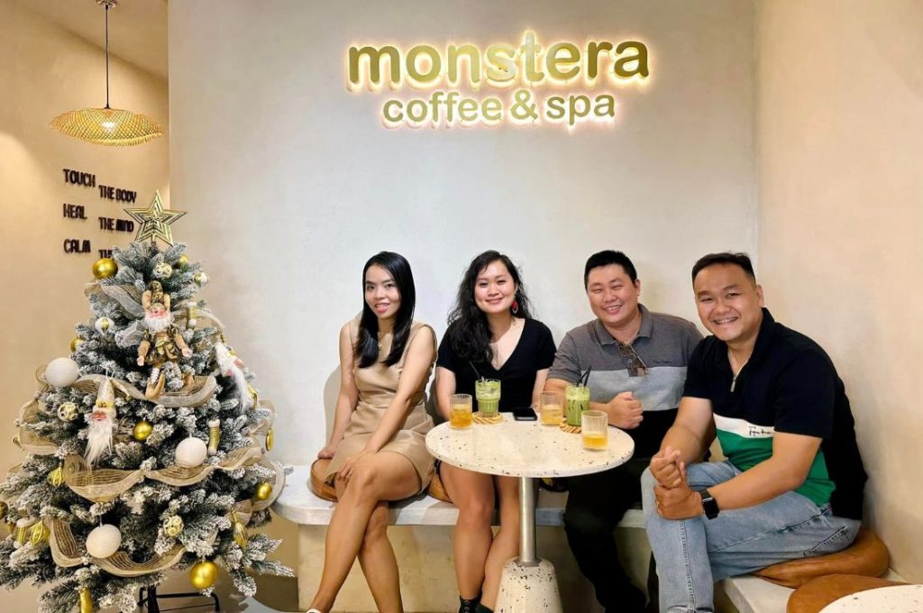 Monstera Coffee & Spa - gội đầu dưỡng sinh ở quân 3