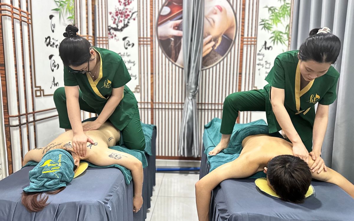 Hi Spa cung cấp dịch vụ massage cổ vai gáy cho nam chuyên nghiệp
