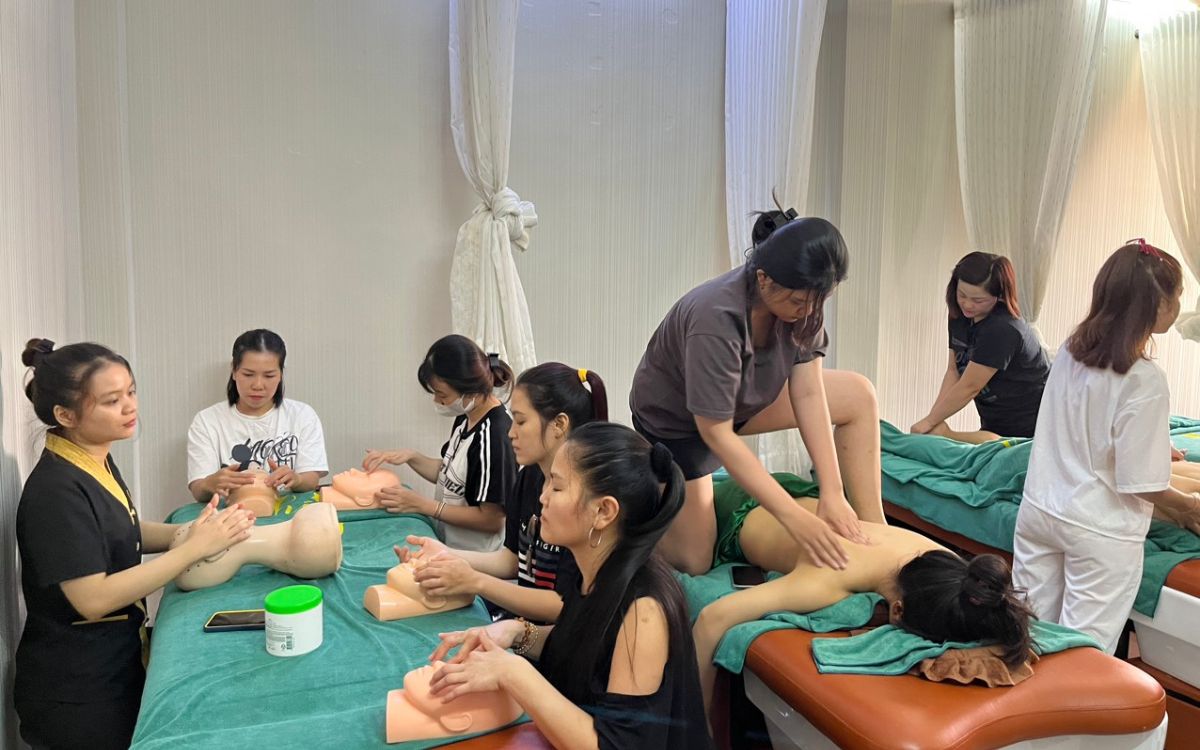 Các nội dung cơ bản có trong các khóa đào tạo nghề massage body