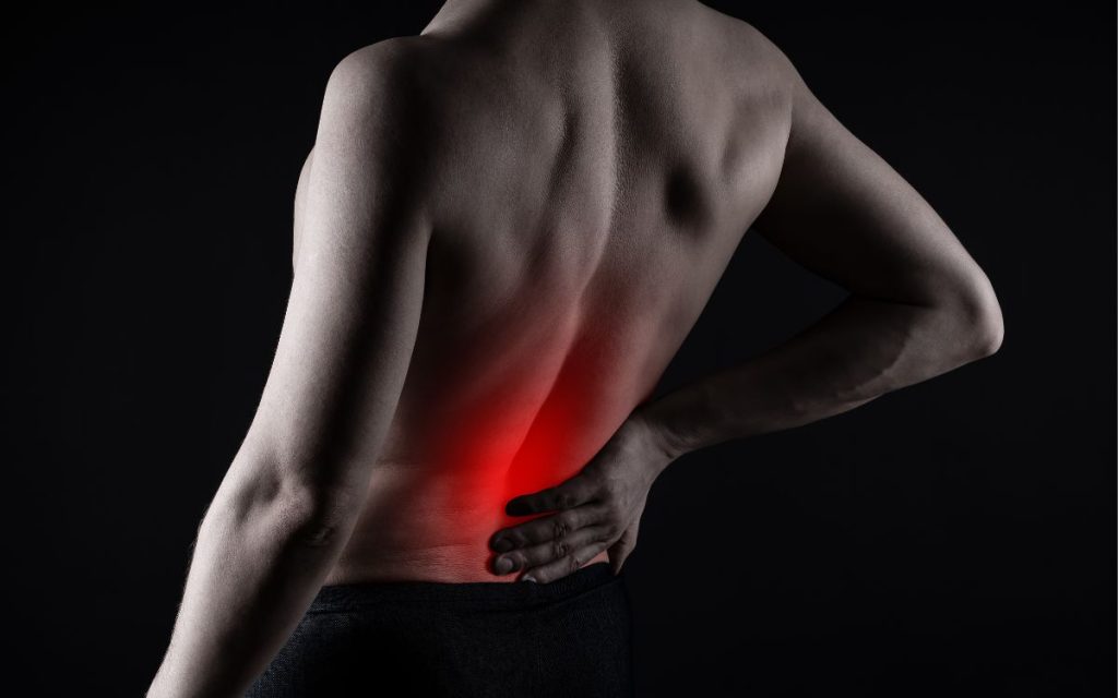 Vị trí đau lưng phổ biến