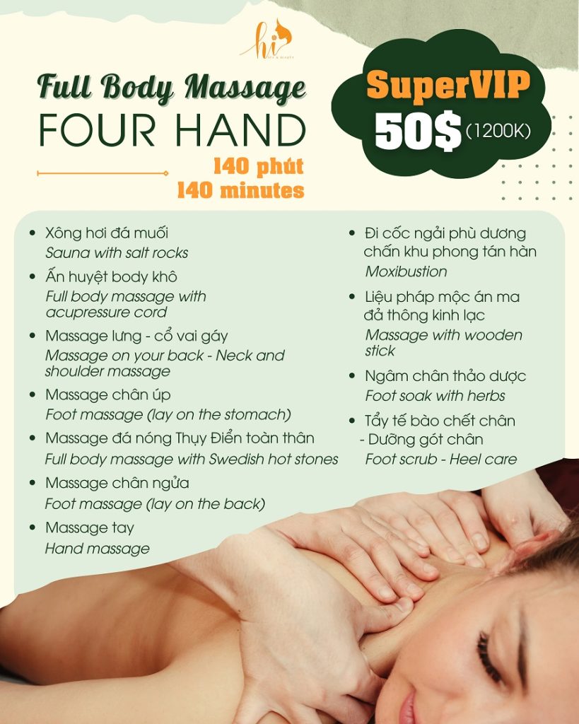 Massage Four Hand – Super relax