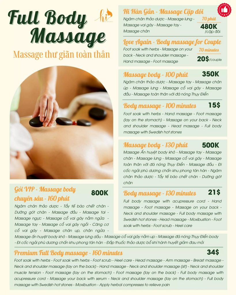 Massage body