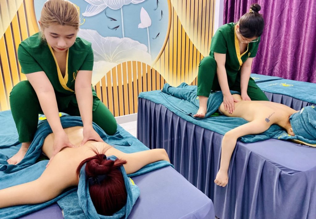 spa massage cho nữ